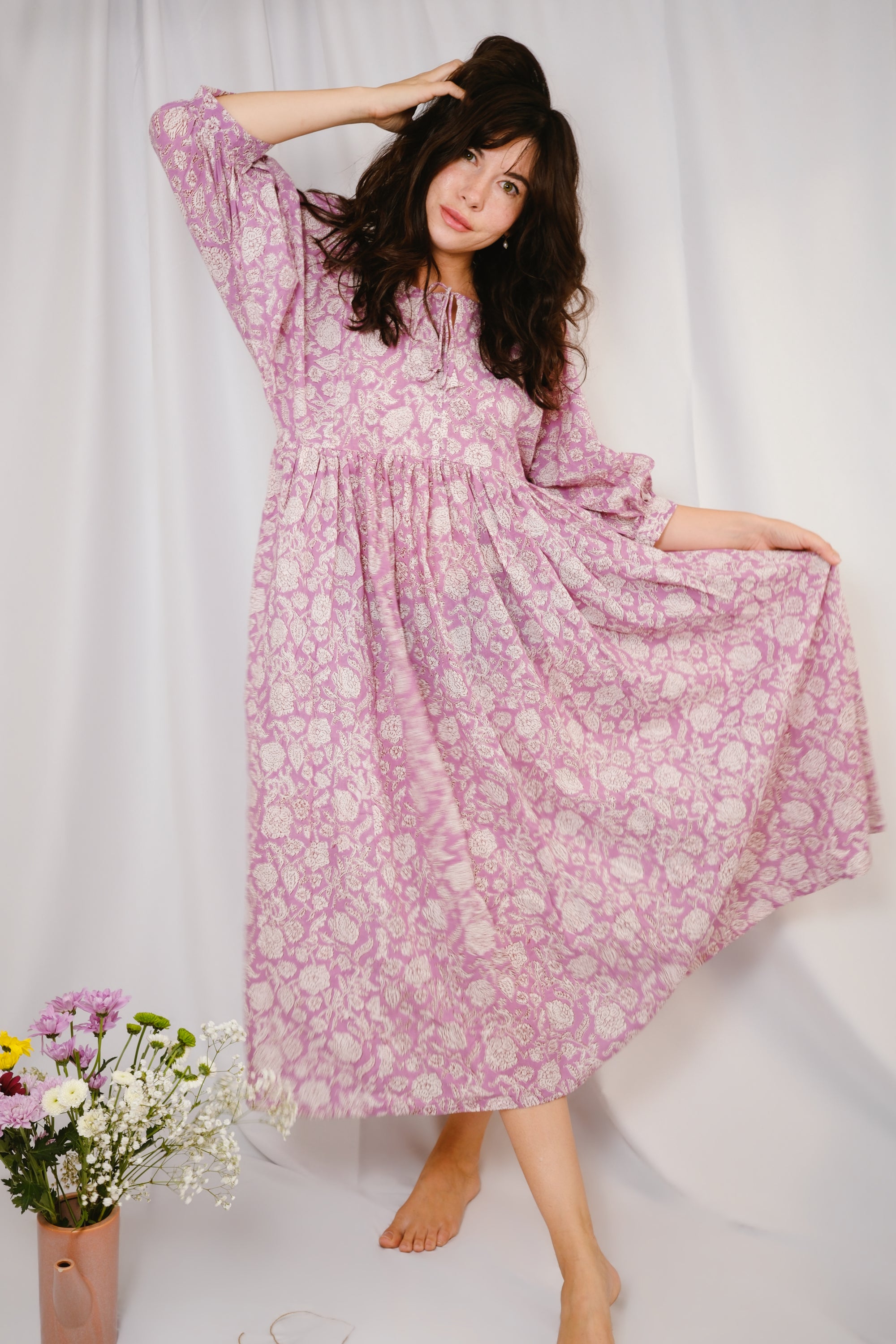 Flora Midi Dress